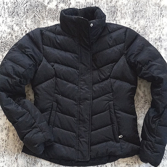 Eddie Bauer Black Down jacket XS - Picture 1 of 8